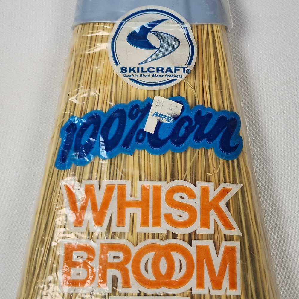 Vintage Skilcraft Whisk Broom 9in Interior Auto Cleaning - Picture 3 of 5